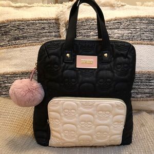 Betsy Johnson Skull Backpack